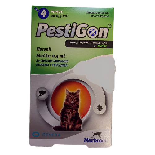 Pestigon cat spot-on protiv buva i krpelja