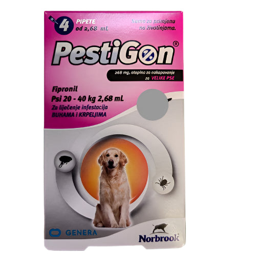 Pestigon spot-on za pse protiv buva i krpelja