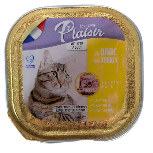 Plaisir Pašteta za Mačke 100g - Ukusna i Zdrava Vlažna Hrana