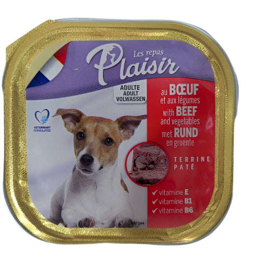 Plaisir pašteta za pse 300 g