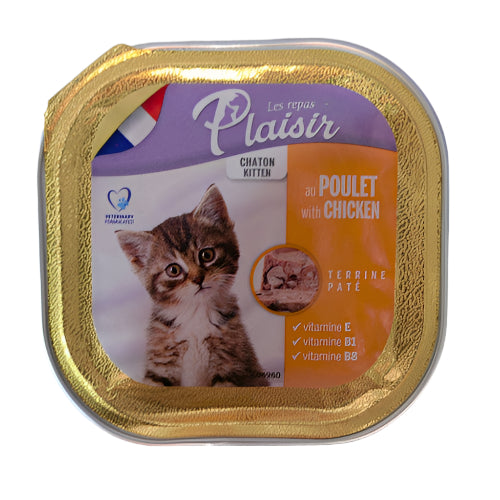 Plaisir Pašteta za Mačke 100g - Ukusna i Zdrava Vlažna Hrana