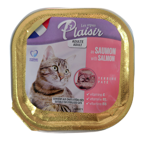 Plaisir Pašteta za Mačke 100g - Ukusna i Zdrava Vlažna Hrana