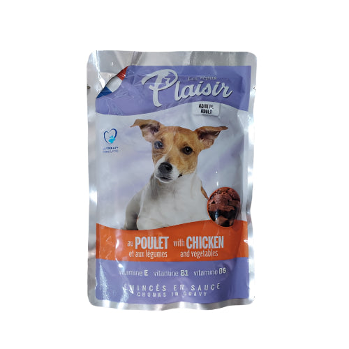 Plaisir Sos za Pse 100g - Vlažna Hrana u Ukusnom Sosu