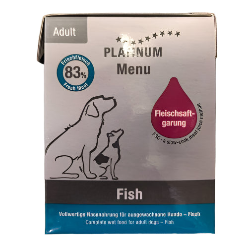 Platinum Menu – Vlažna hrana za pse (83% mesa) fish