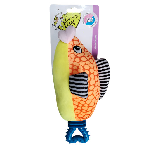 Plush N Fun plišana igračka za pse – riba Nubbins 25 cm
