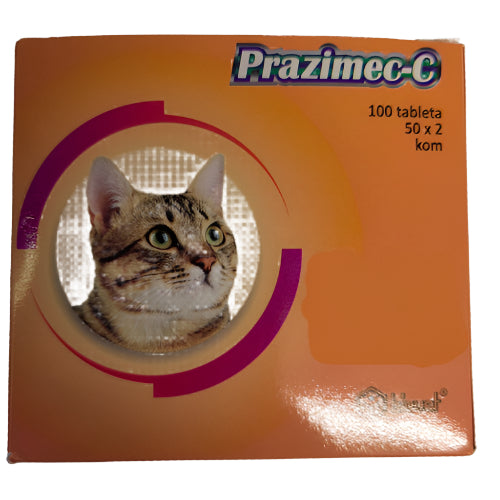 Prazimec-C Za Mačke Protiv Unutrašnjih I Spoljašnjih Parazita