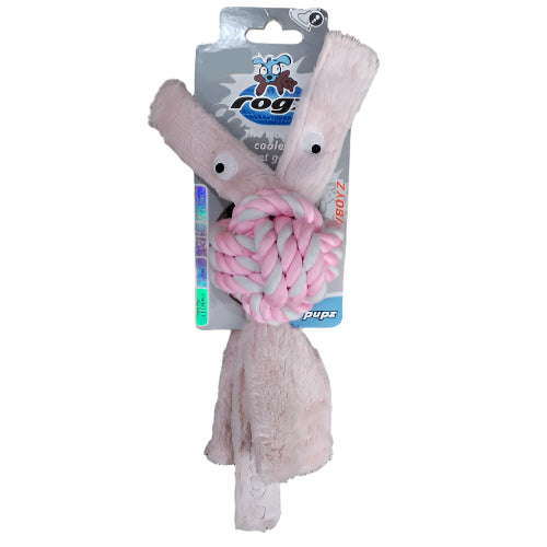 Rogz Pupz Cowboyz X-Pink Srednja igračka za pse – 6,4 cm