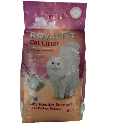 Royalist Clumping Cat Litter 5L - Prirodni Posip sa Različitim Mirisima