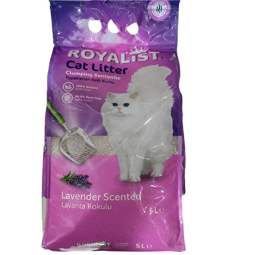 Royalist Clumping Cat Litter 5L - Prirodni Posip sa Različitim Mirisima