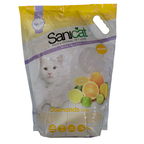Sanicat Silikonski Posip Diamond 5L - Efikasna Higijena sa Mirisom