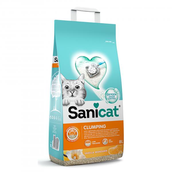 Sanicat Vanila I Mandarina 8 Litra Higijenski Posip