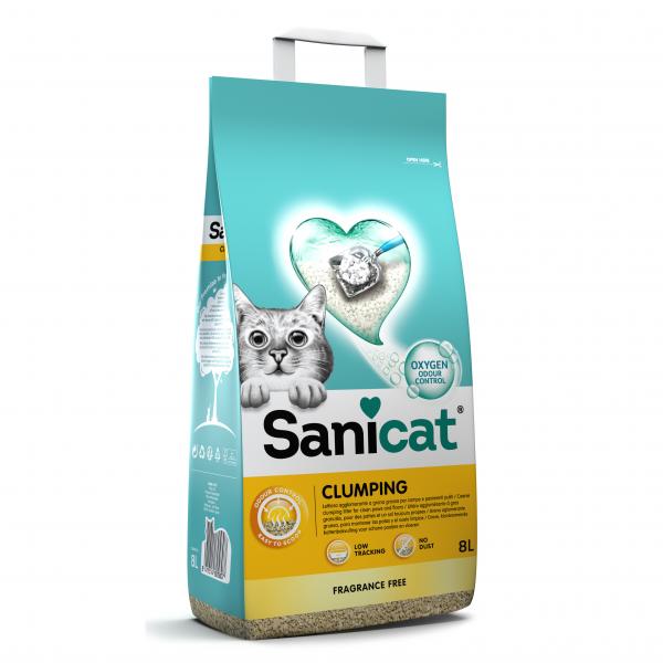 Sanicat Clumping 8 Litra Higijenski Posip