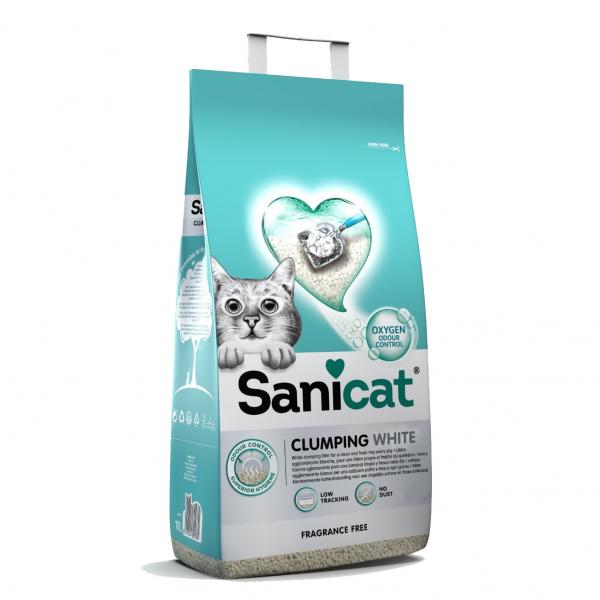 Sanicat Clumping White 8 Litra Higijenski Posip