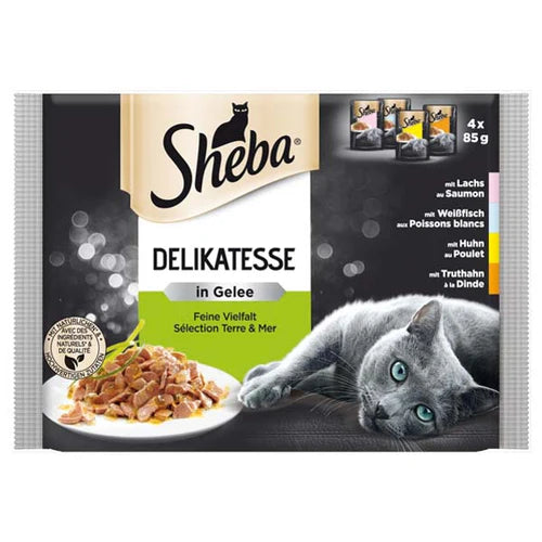 Sheba 4x85 g - Mesni Izbor U Želeu