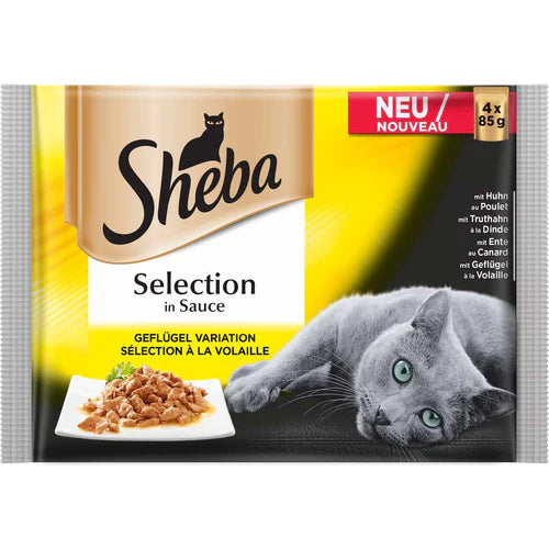 Sheba 4x85 g - Živina U Sosu