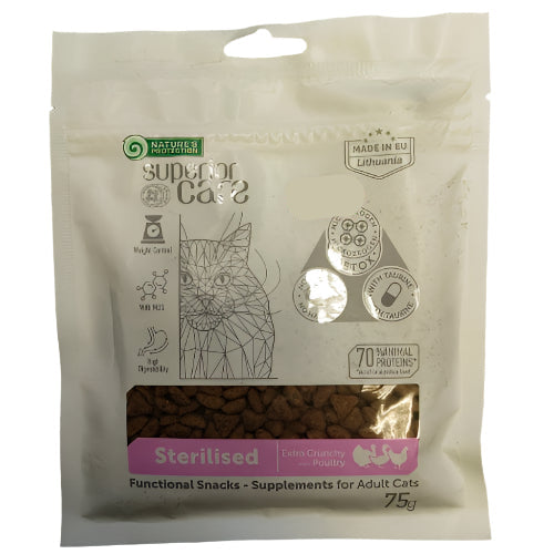 Superior Care Functional Snacks za mačke – 75 g, razni ukusi