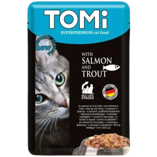 Tomi 85 g - Losos I Pastrmka U Sosu