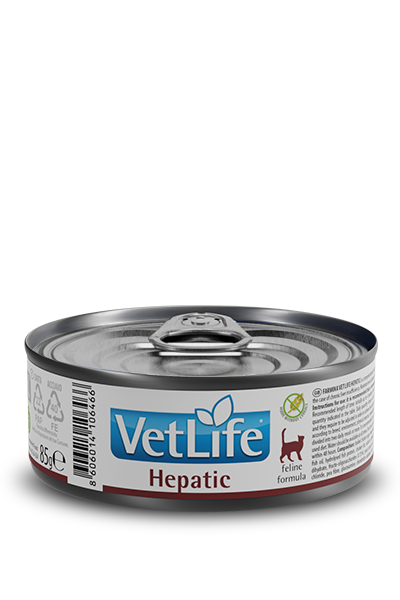 VetLife Hepatic Cat Konzerva