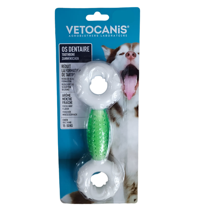 Vetocanis Toothbone Fresh Mint – Dentalna Igračka za Pse 15-50 kg