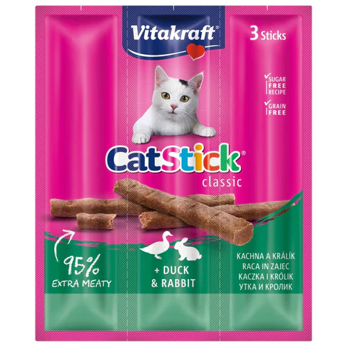Vitakraft Poslastice Pačetina I Zečetina Za Mačke 18g