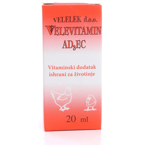 Velevitamin AD3EC 20ml