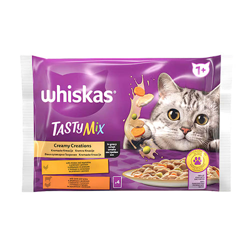 Whiskas 4x85 g - Jagnjetina I Ćuretina U Sosu