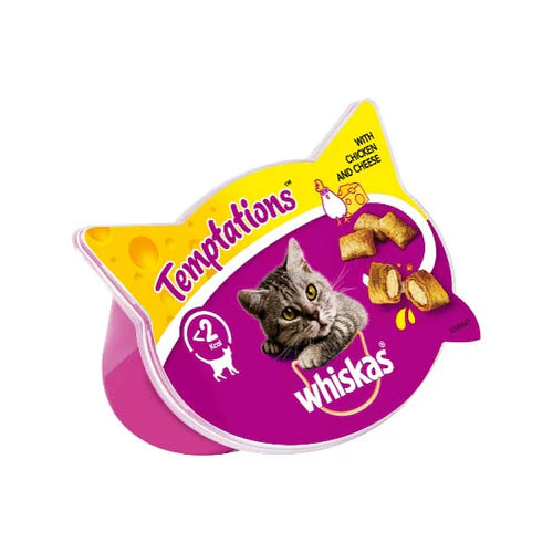 Whiskas Temptations Poslastice Za Mačke 60g