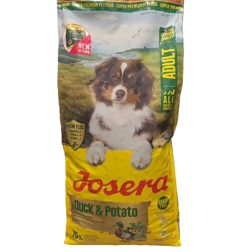 Josera Duck & Potato 12,5 kg – Grain Free hrana za pse svih rasa