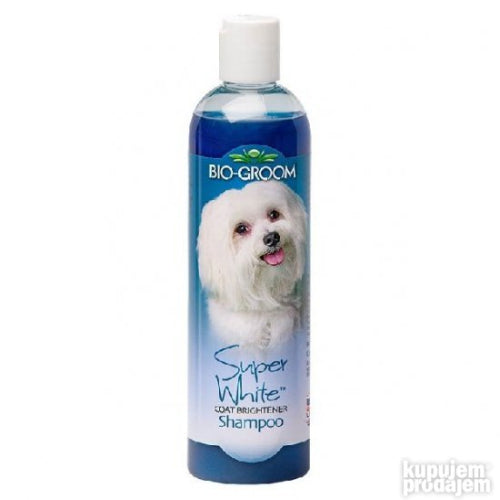 Bio-Groom Super White – šampon za bele i svetle pse 355 ml