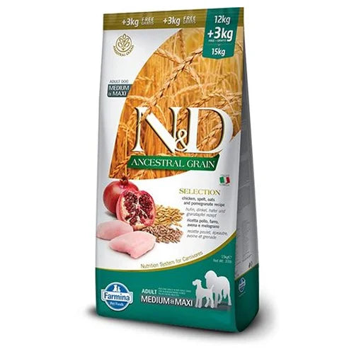 N&D Ancestral Grain Selection Adult - Piletina
