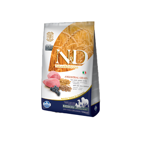 N&D Low Grain Medium-Maxi Adult - Jagnjetina