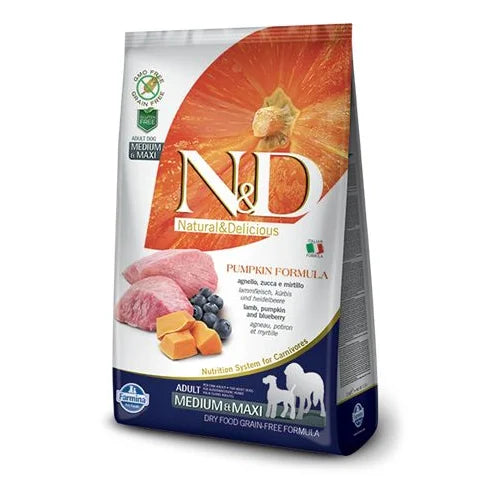 N&D Pumpkin Medium-Maxi Adult - Jagnjetina
