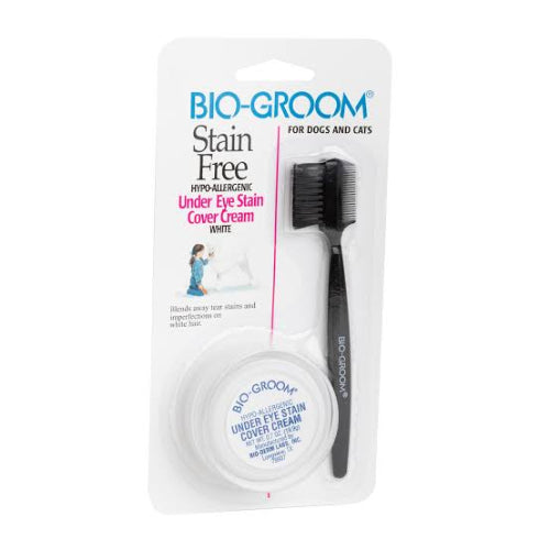 Bio-Groom Stain Free Cover Cream White – Krema za prekrivanje suznih mrlja na beloj dlaci