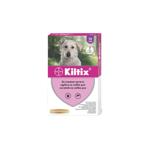 Kiltix® ogrlica protiv parazita za pse velicine 70 cm